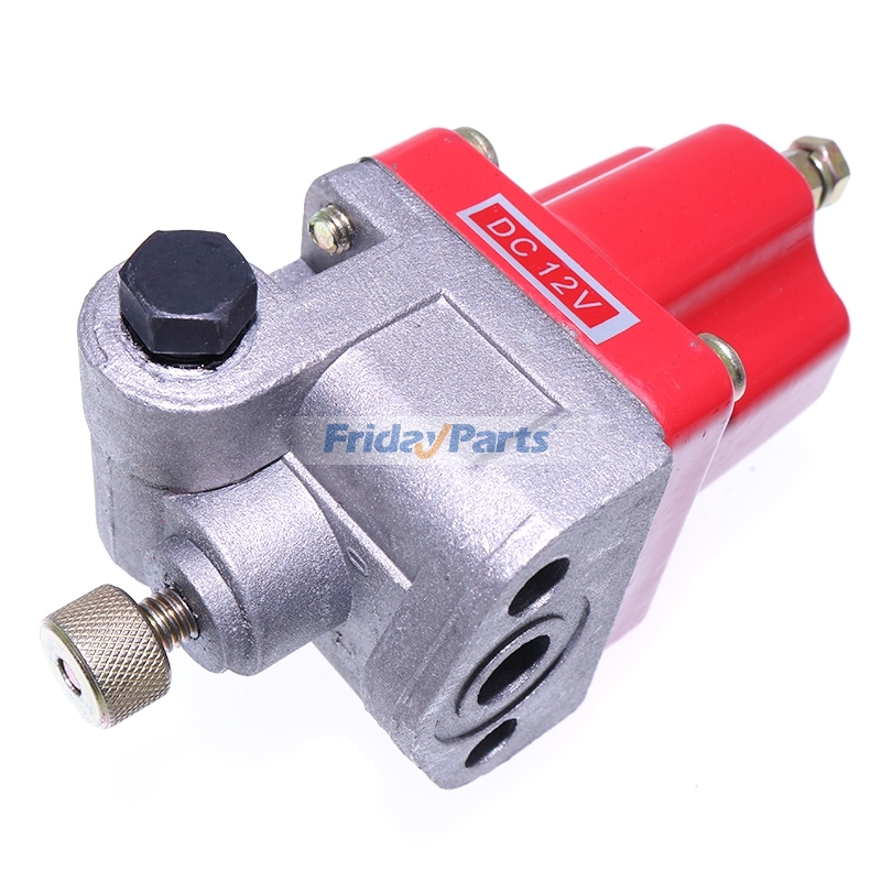 12V Fuel Shutoff Solenoid Valve 3054611 for Cummins N14 NTA855 KT50 Engine