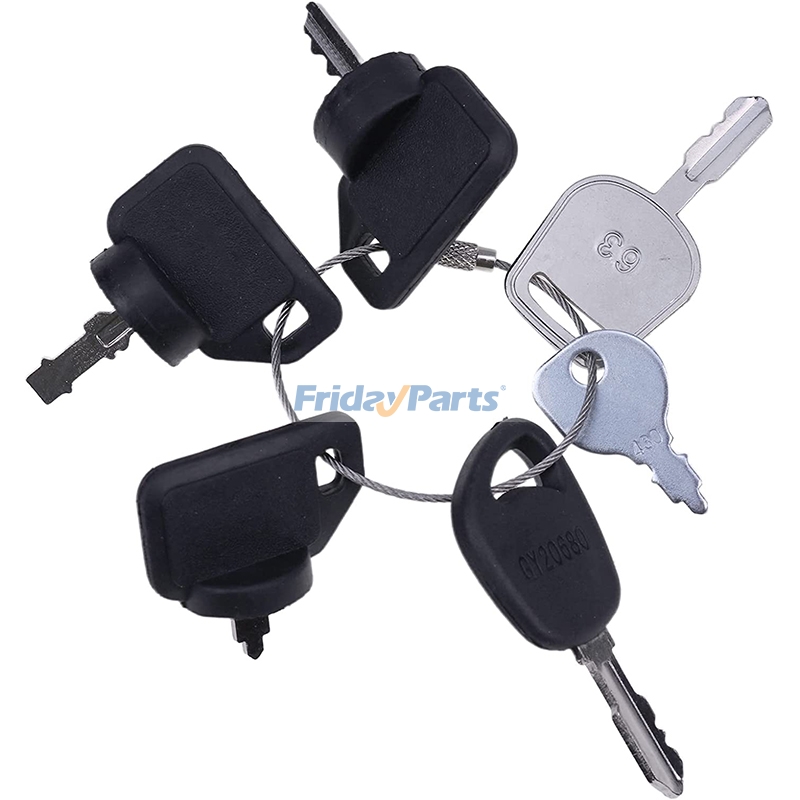 6 Keys 09287000 GY20680 140401 430009 for John Deere AYP Husqvarna